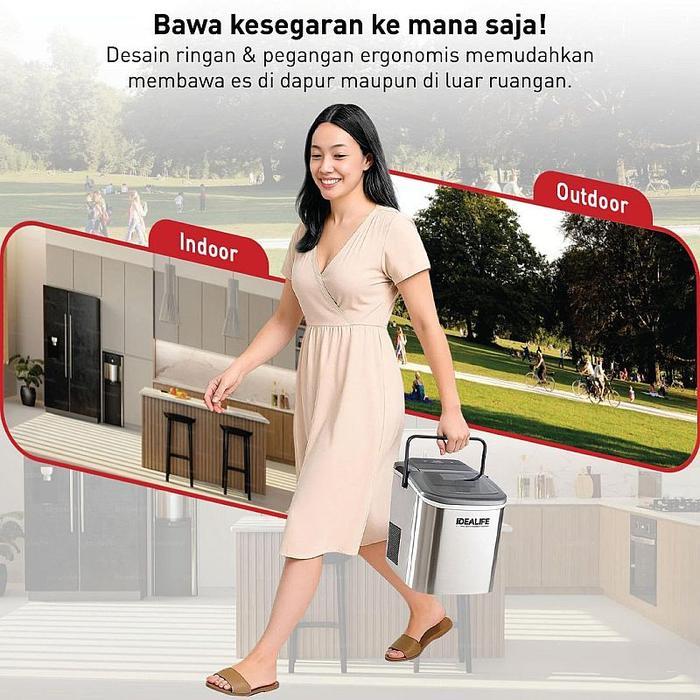 IDEALIFE - Ice Maker - Pembuat Es Batu (IL-121)
