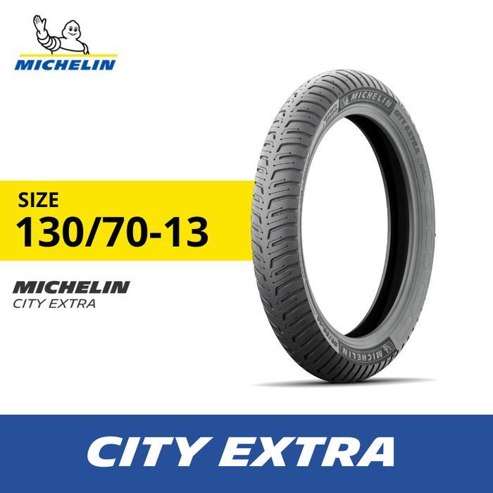 Michelin Otopart - Ban Belakang Motor Nmax Michelin City Extra 130-70 R13 - Ban Tubeless