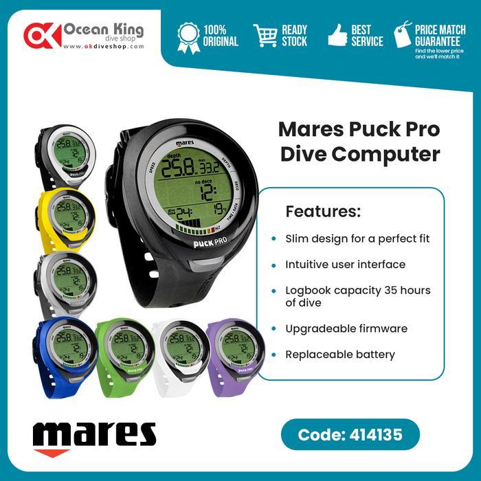 Mares Puck Pro Plus Jam Tangan Selam