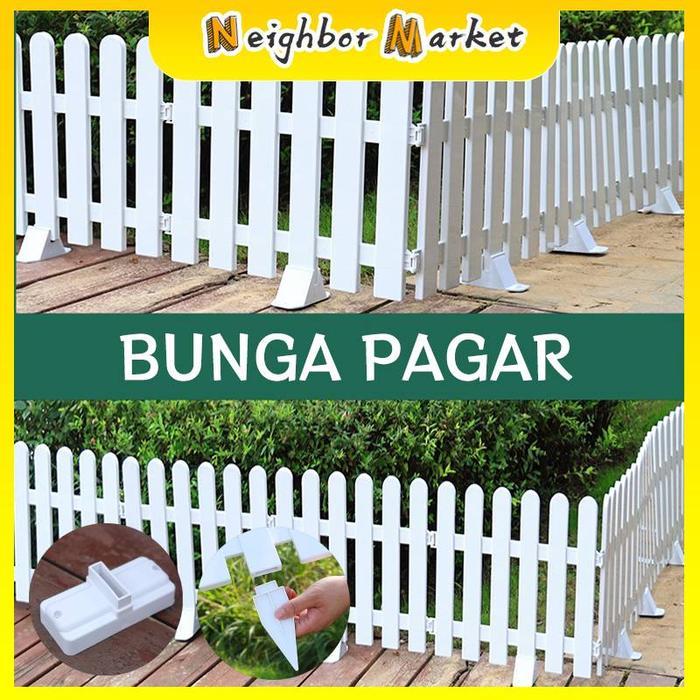 Premium Pagar Taman Jual Satuan Dekorasi Pagar Taman Plastik Shabby Chic Pagar Kebun Pagar Plastik