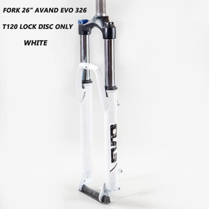Polygon Bicycle - Fork Shock Suspensi Evo Depan Mtb 26 Lock On-Off Oil 26" Evo Oversize Os 28.6