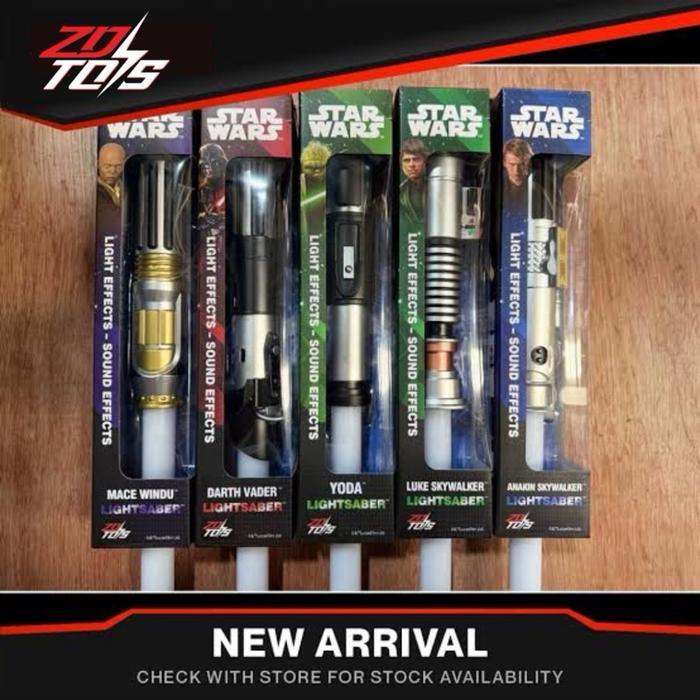 Star Wars ZD Toys Lightsaber Original Mainan Light and Sound Effects