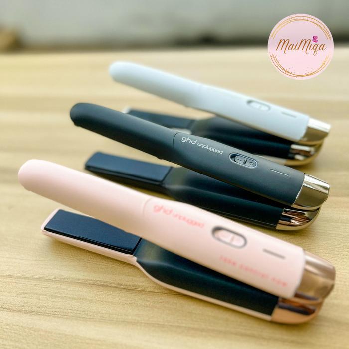 GHD Unplugged Styler, Cordless Flat Iron, Catokan Travel Nirkabel