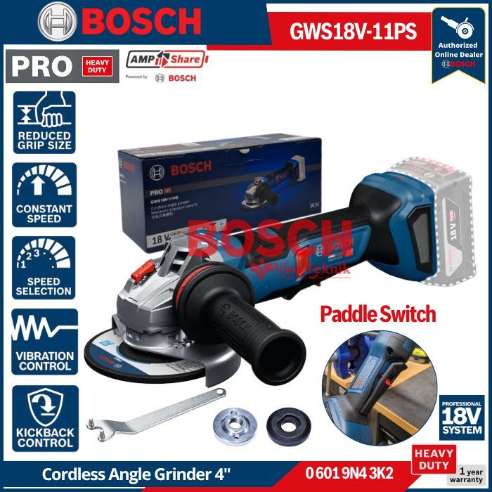 Bosch GWS 18V-11 PS Gerinda Tangan