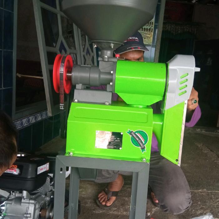 Mesin Giling Padi Mini Mahkota Tanpa Sekam Tipe KD 500