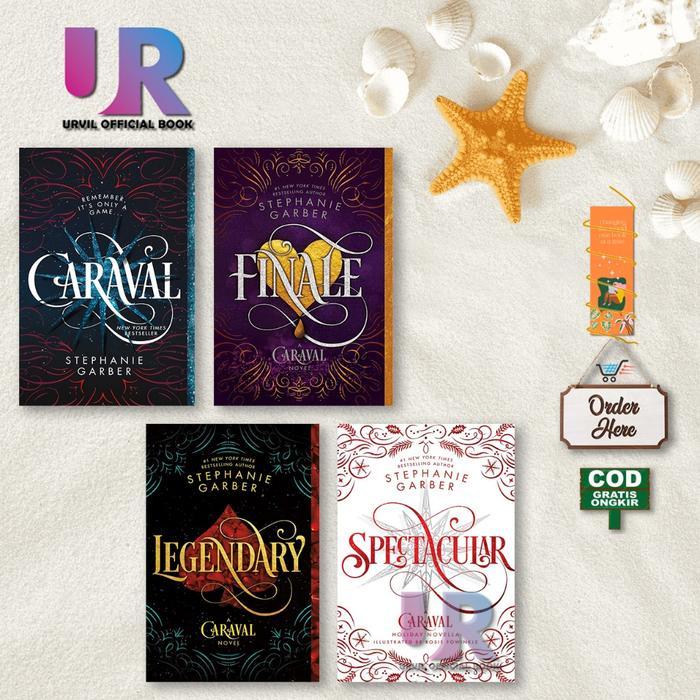 Caraval 4 book series Caraval - Legendary - Finale - Spectacular By Stephanie Garber