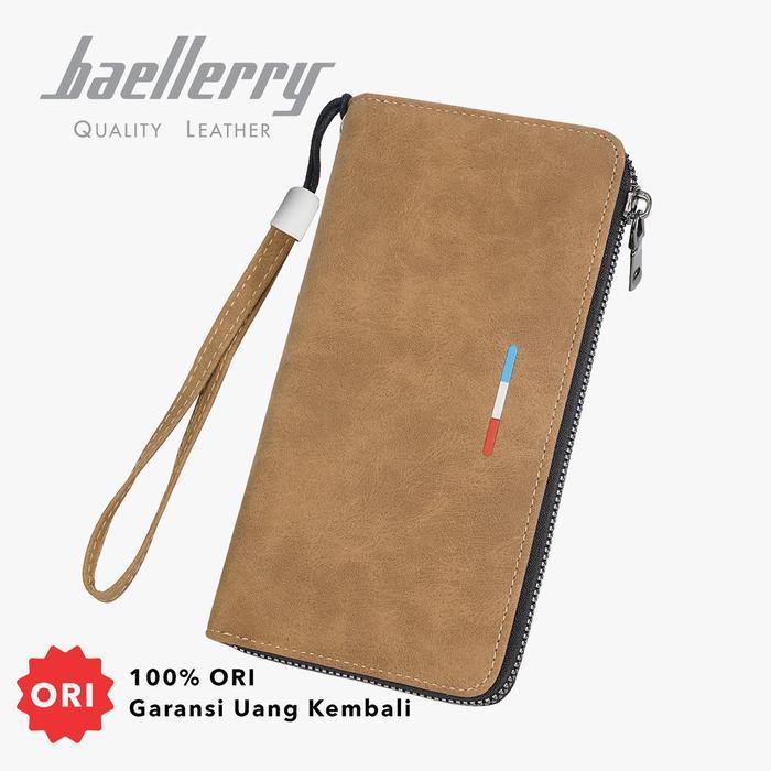 Baellerry C3097 Dompet Panjang Pria Wanita Kulit Pu Multi Slot