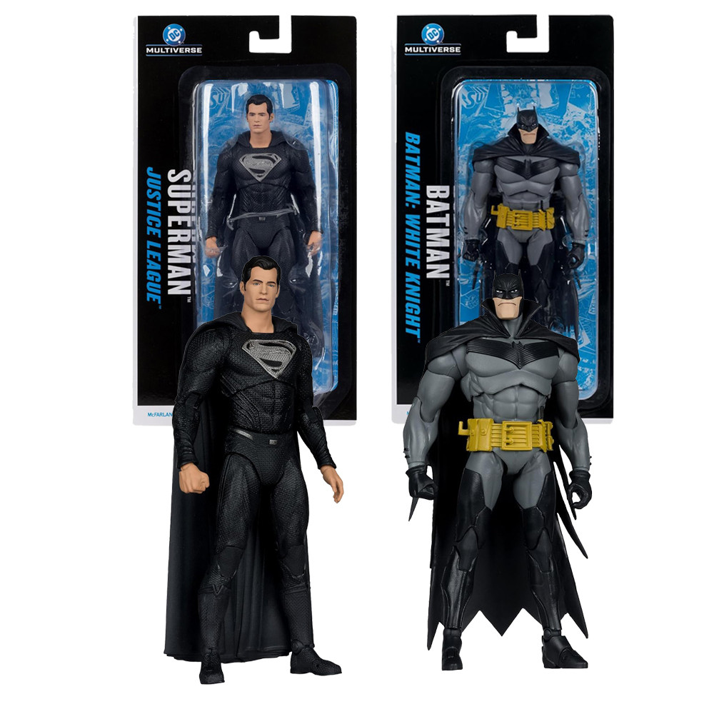 Mcfarlane Toys DC Multiverse SupermanWhite Knight Batman 7in Action Figure Justice League Movie