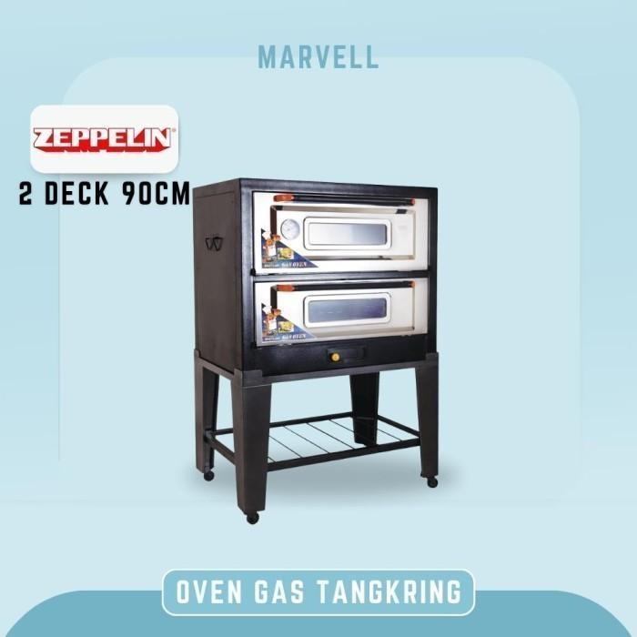 Black Oven Zeppelin 90 Cm Oven Gas 2 Deck Non Pemantik Garansi Resmi
