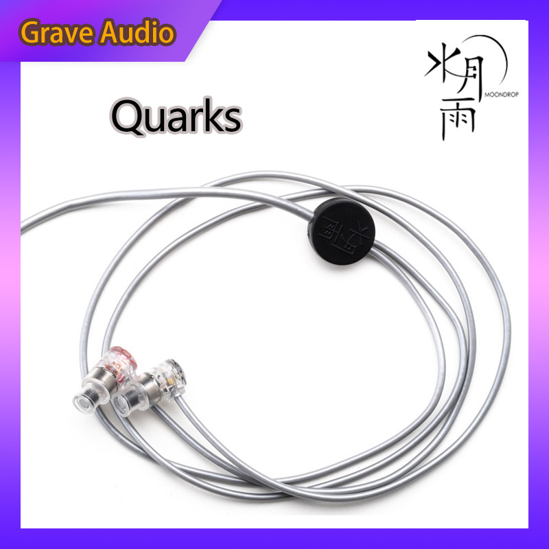 MoonDrop Quarks Dynamic Earphones High-performance IEMs 6mm Micro