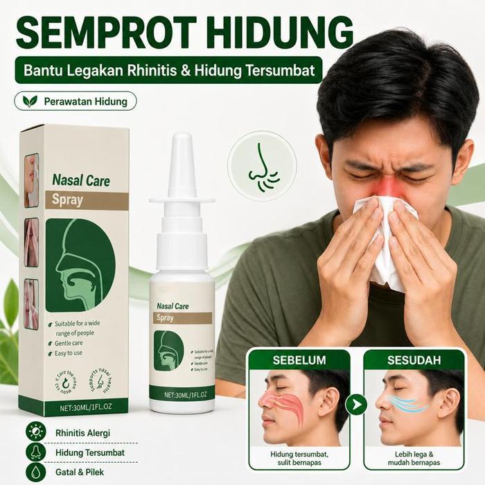 Promo Nasal Spray Sinusitis Spray Obat Sinusitis Hidung Semprot Hidung Tersumbat Semprotan Sinusitis