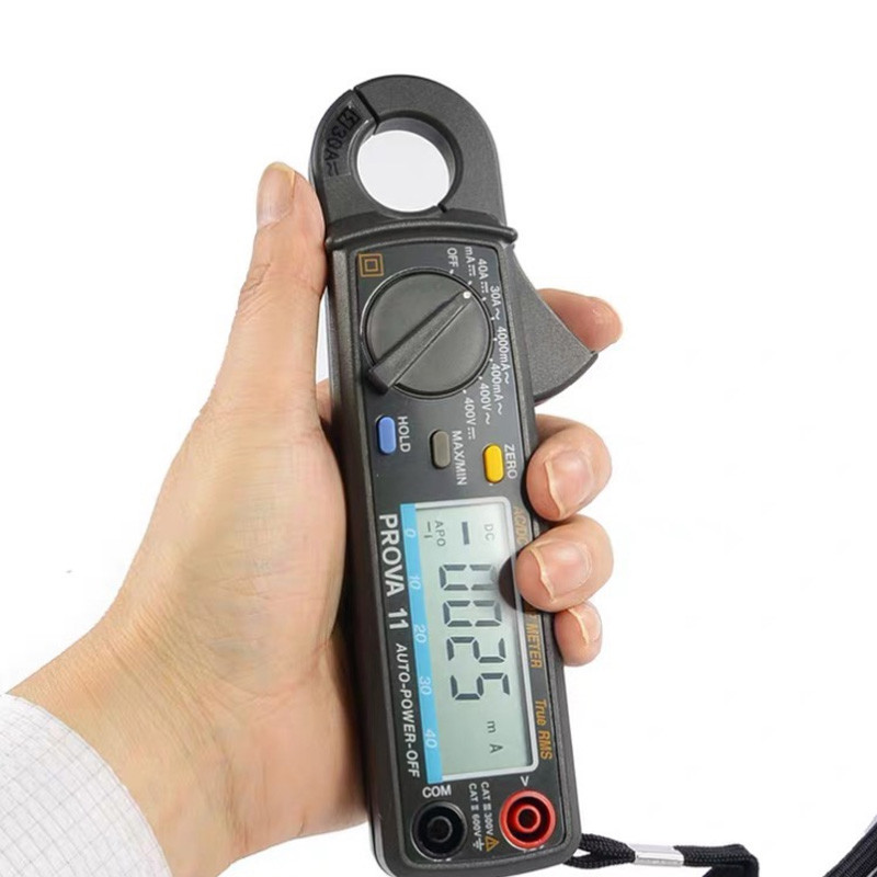 TES PROVA-11 AC/DC CURRENT CLAMP METER AC/DC MA CLAMP METER AC/DC MA TRUE RMS CLAMP METER