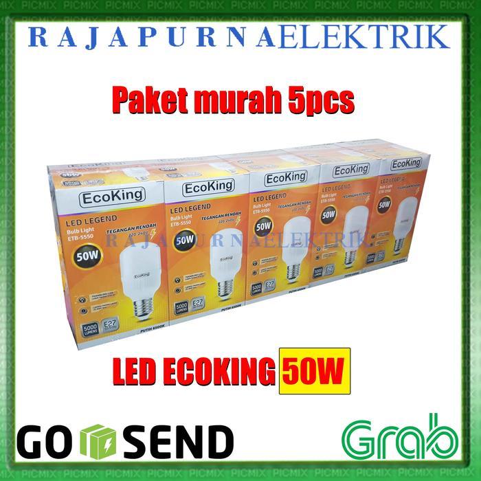 Ecoking Jumbo LED Bulb 50W 5pcs