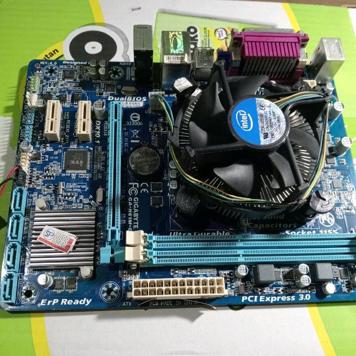 READY paket i3 mobo h61 gabyte lga 1155