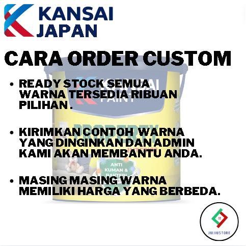 [Part 1] Cat Tembok Kansai Paint Property Interior 5Kg Cat Tembok Property 5 Kg Kansai #Gratisongkir