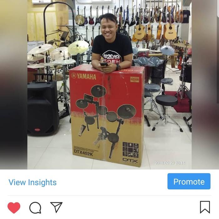 Nebulastoreshop1- Drum Elektrik Yamaha Dtx452K Yamaha Drum Dtx 452K Drum Electric Yamaha Dtx 452