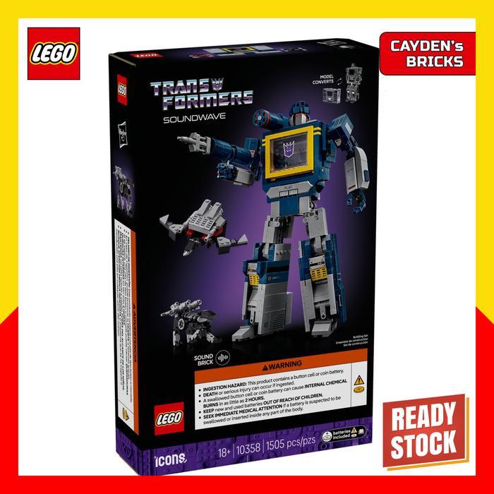 LEGO Icon 10358 Transformers : Soundwave