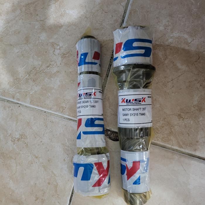 Shaft Final Drive Sany215 / Shaft Final Drive Betina Sy215 20Teeth Berkualitas