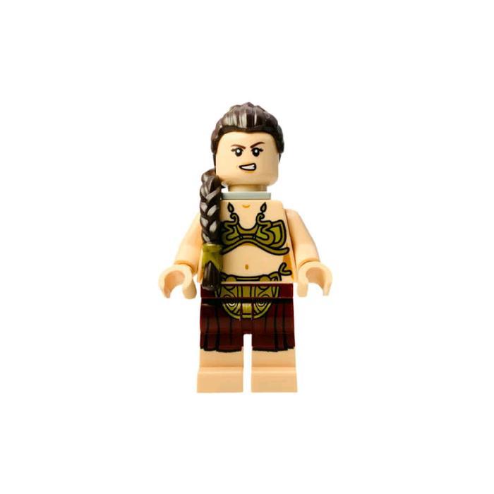 Lego Star Wars Minifigures Princess Leia Jabba Slave Outfit sw1389 75397 UCS Jabba Sail Barge