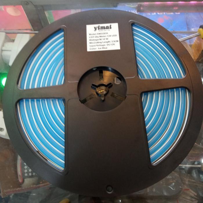Yimai Lampu Led Neon Flex Yimai Warna Ice Blue