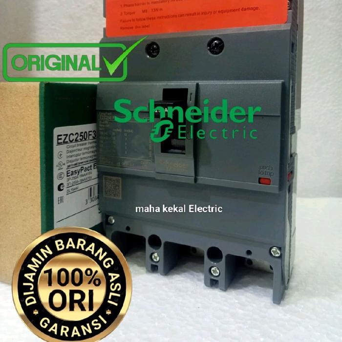 READY mccb breaker schneider ezc250f30125 3p 125a EasyPact Circuit mccb schneider 125a nfb schneider
