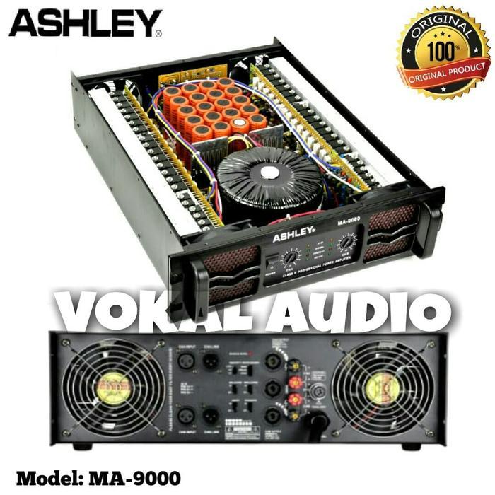 Power Ashley MA 9000 Amplifier Ashley MA9000 Original
