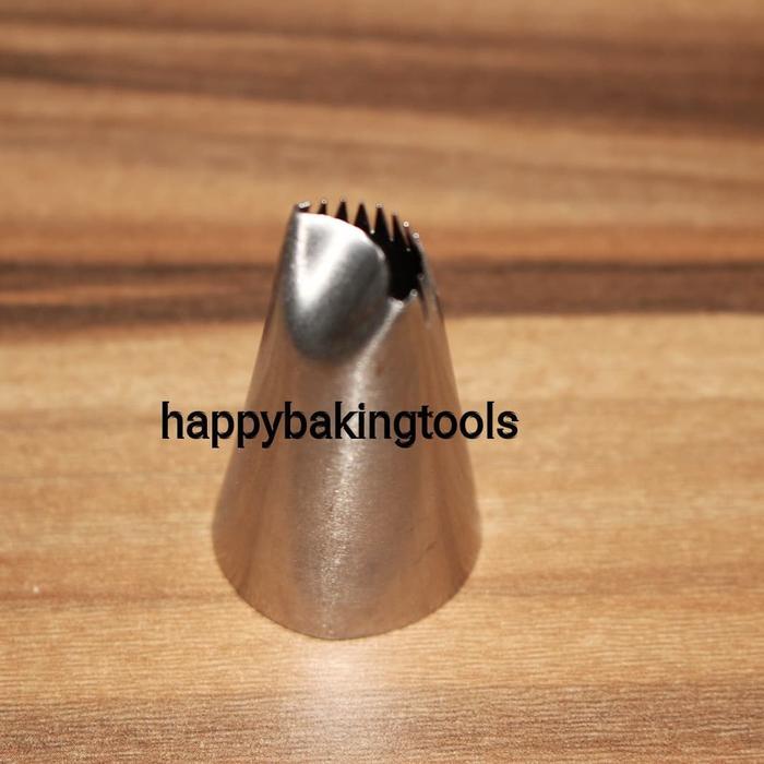 San Neng Pastry Tip Sn7041 Kitchenware, Sanneng Nozzle Tip Spuit Stainless Steel Untuk Dekorasi Kue
