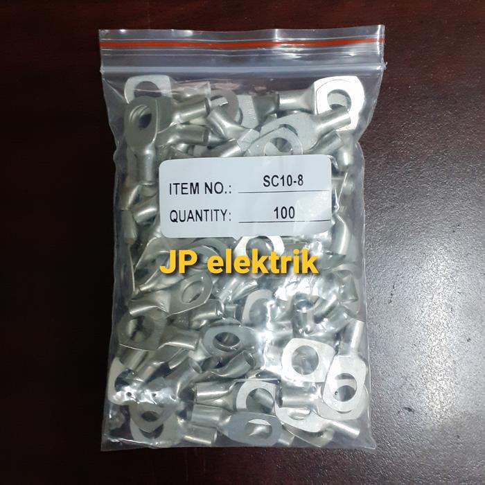 Skun Kabel 10 Mm Sc 10 - 8 Skun Tembaga 10Mm M8