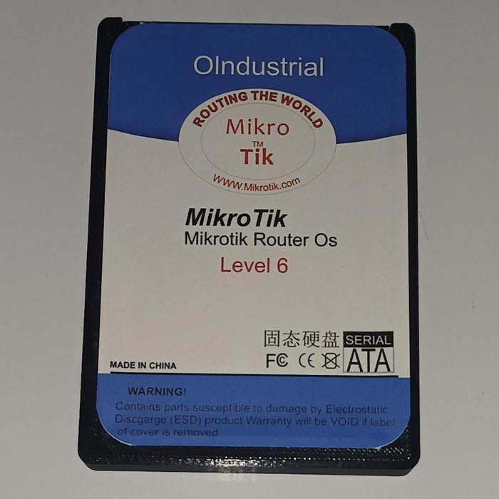 Official Mikrotik Dom Sata Lisensi Level 6 Bebas Upgrade Original