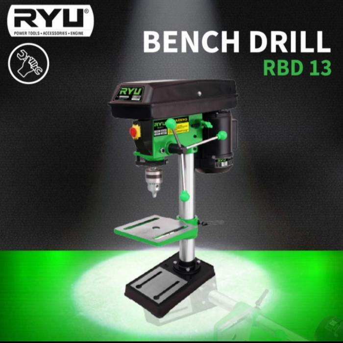 BOR DUDUK 13 MM RYU RBD 13 BENCH DRILL RYU 13MM MESIN BOR RYU