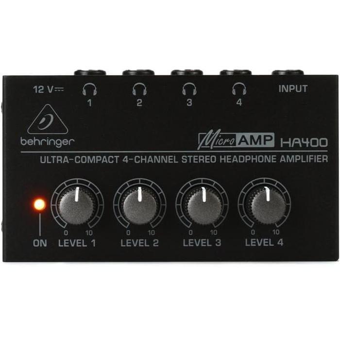 Behringer Ha400 / Ha 400 / Ha-400 Headphone Amplifier Original #Gratisongkir
