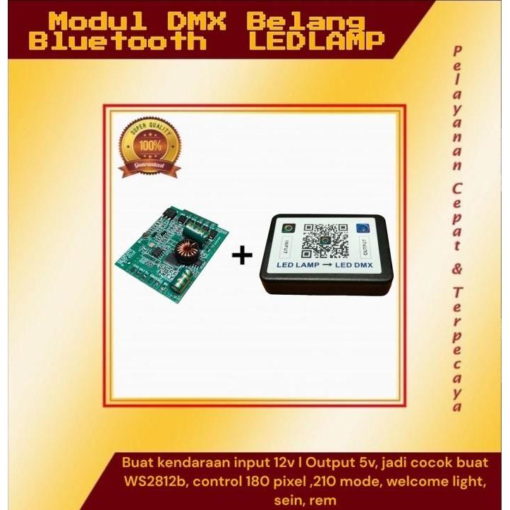 Modul Bluetooth LED DMX PCB V4 Modul ALIS Belang Manual Led Kolong