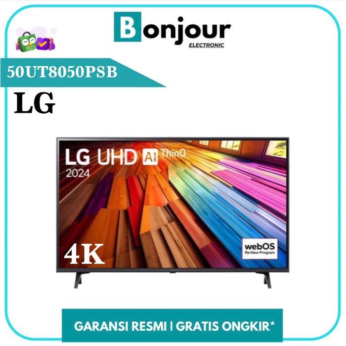 TV LG 50 Inch 4K UHD LG 50UT8050PSB Smart TV LG UT8050 50 Inch 50UT8050
