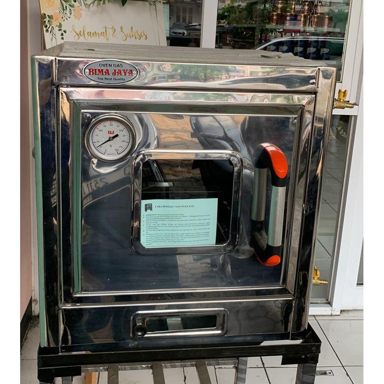 oven gas stainless / oven panggang
