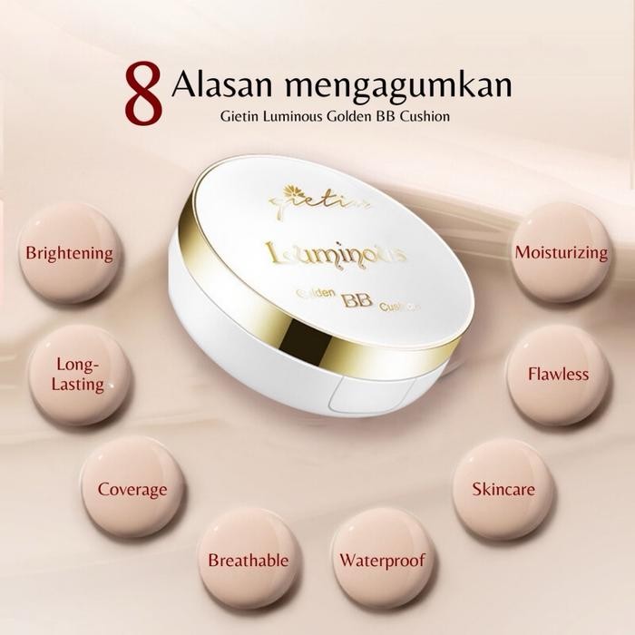 New Gietin Luminous Golden BB Cushion GT08