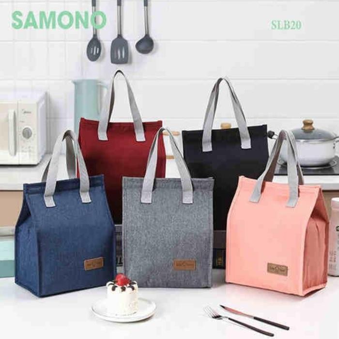 ASLI Samono Hand Bag SLB20 Lunch Storage - Samono Tas Bekal Alumunium Foil READY STOCK