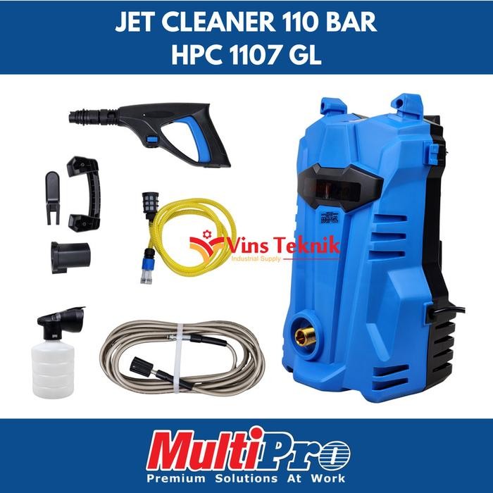 Jet Cleaner Alat Cuci Steam Mobil Motor HPC1107 MULTIPRO HPC 1107 L