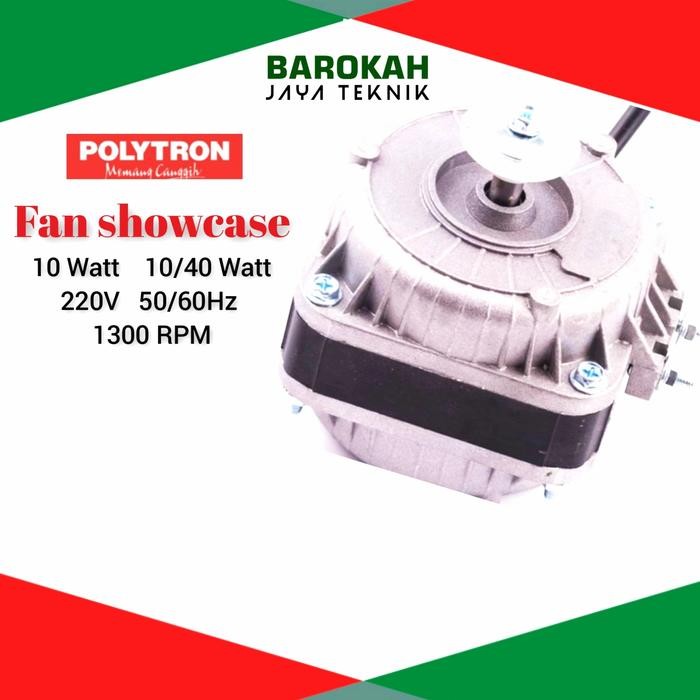 Ready Dinamo fan showcase lemari pendingin minuman 10 Watt Polytron