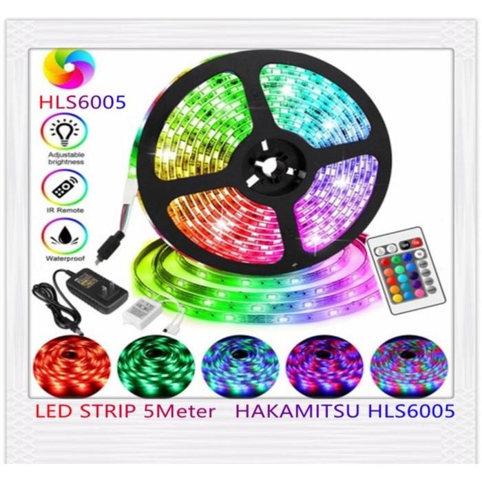 New lampu led strip RGB/lampu hias RGB 5Meter