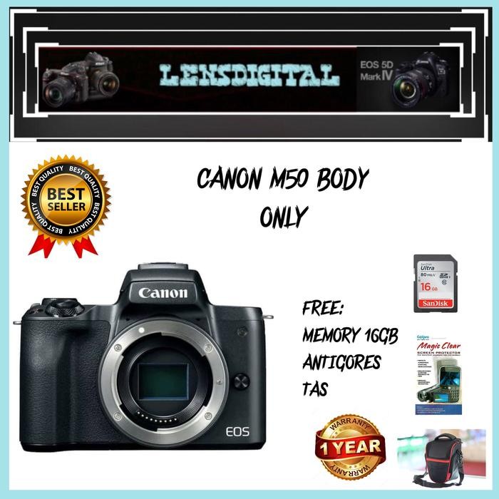 NEW CANON M50 BODY ONLY