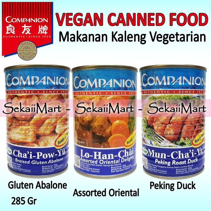 COMPANION Makanan Vegetarian Kalengan - Vegan Canned Food All Variant