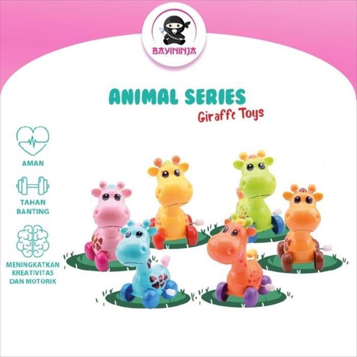 abmg- Iqangel Giraffe Toys Mainan Motorik Anak Jerapah