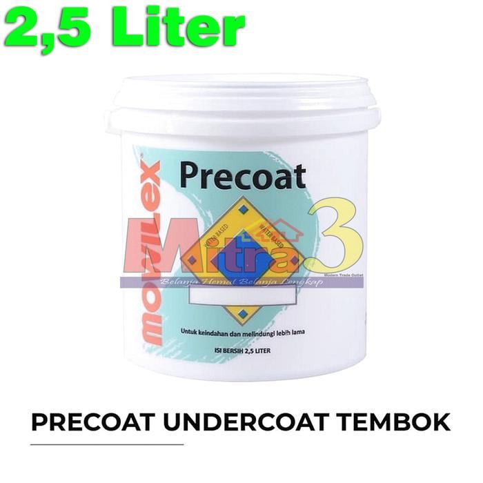 """] Cat Dasar Mowilex PRECOAT Undercoat Tembok Interior Tahan Alkali 2,5 L