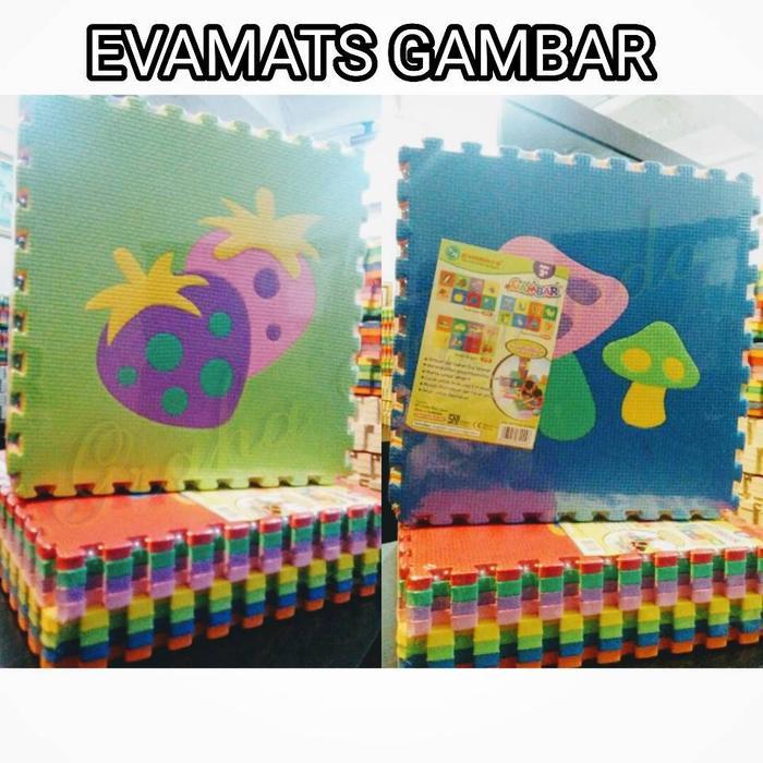 Premium EVAMATS BERGAMBAR EVAMATS PUZZLE ALAS SERBAGUNA Promo