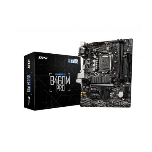 MOTHERBOARD MSI B460M PRO M-ATX INTEL B460 DDR4 LGA 1200 M2 SATA 3.0