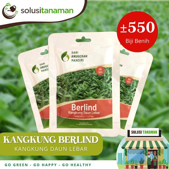 Benih Sayur Sayuran Kangkung Berlind Benih Biji Hidroponik Organik Ori