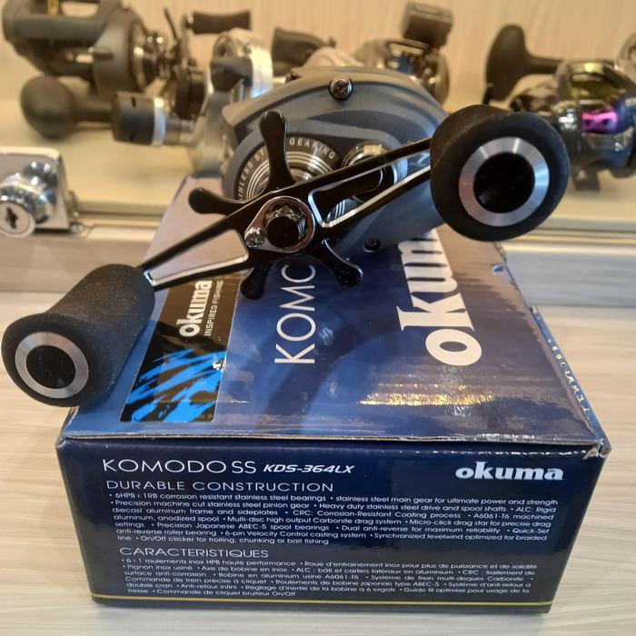 Reel Pancing Okuma Komodo 364-LX Best Quality