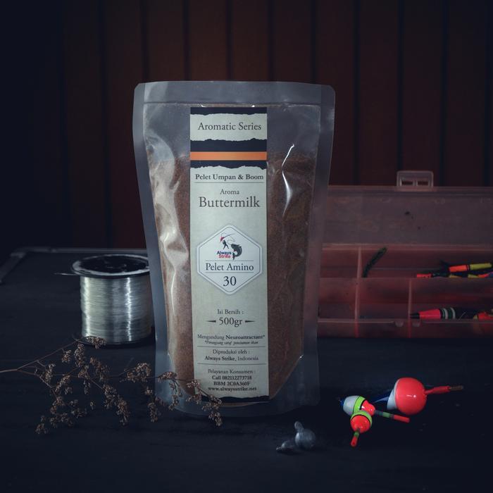 Pelet Amino 30 Aromatic Buttermilk (Keju, Susu, Wisjman) #Gratisongkir