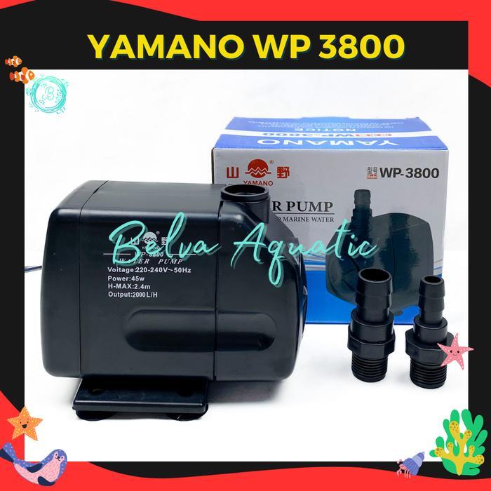 Yamano Wp 3800 Wp-3800 Pompa Air Celup Pompa Kolam Aquarium Hidroponik