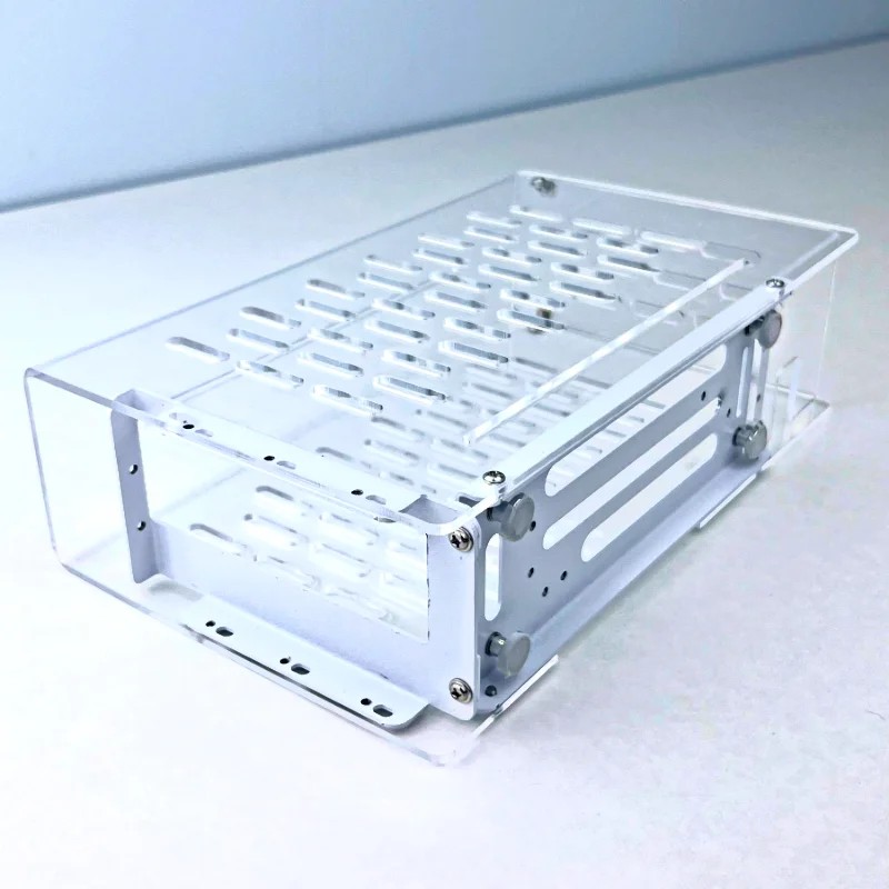 EGPU LAPTOP EXTERNAL GRAPHICS CARD 2 SLOTS METAL BRACKET+ACRYLIC FRAME VIDEO CARDS GPU DOCK HOLDER